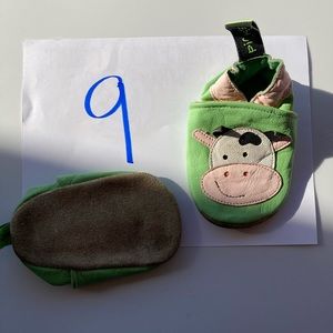 Greatness cow baby shoes